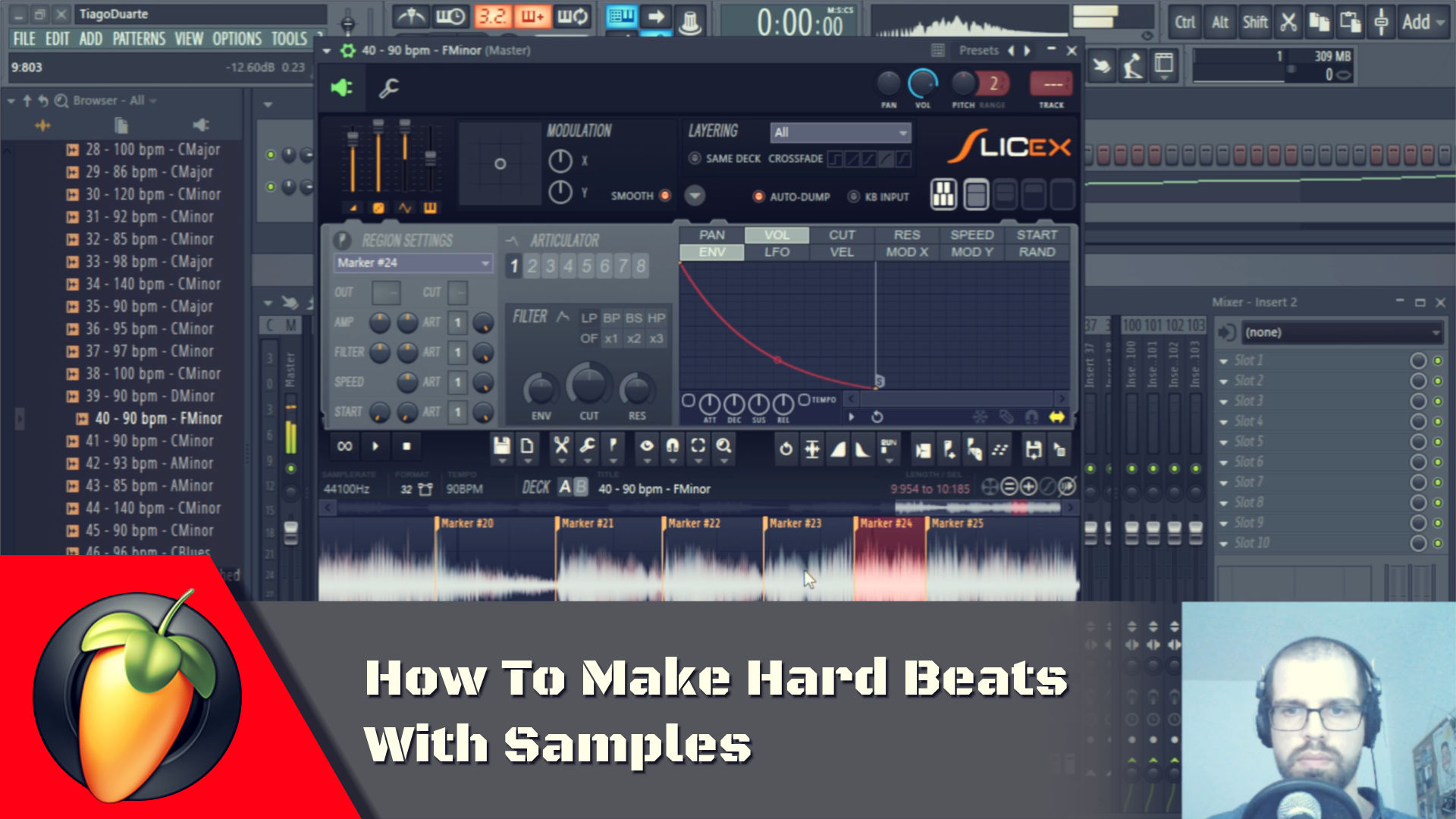 How To Make Sampled Beats For HARD ROCK & DOM CORLEO   YouTube