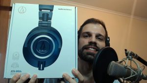 Unboxing the ATH-M50x Headphones