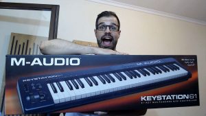 M-Audio Keystation 61 Review em Português